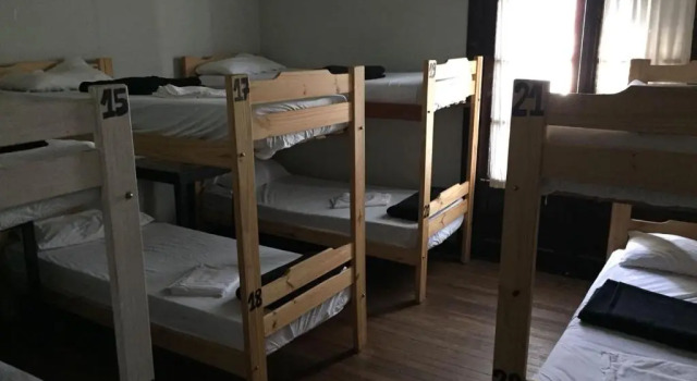 Кровать в общем номере (мужской номер) Hostel del Centro