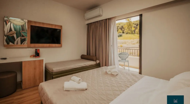 Номер Superior с балконом и с видом на горы Hotel Al Pescatore
