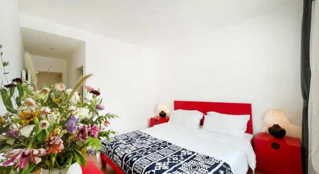 Двухместный номер Deluxe Peking Garden Youth Hostel-Houhai&Nanluoguxiang&Drum tower-Cafe&Bar&Movie night&Social area&Rooftop