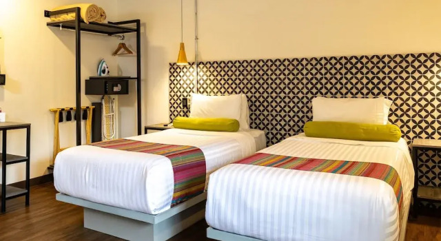Двухместный семейный люкс Hotel VIVE MX cuauhtémoc CDMX, Trademark by Wyndham