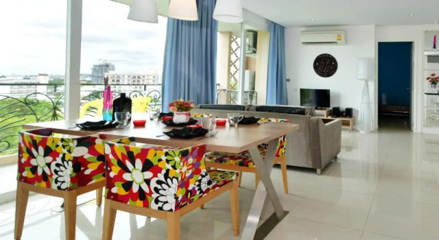 Апартаменты с 2 комнатами Atlantis Condo Jomtien Pattaya