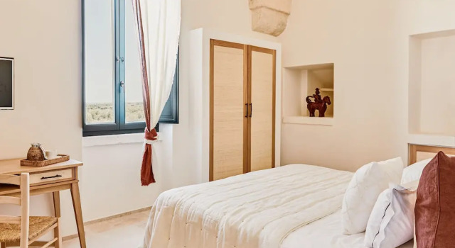 Двухместный номер Superior с видом на море Masseria Calderisi