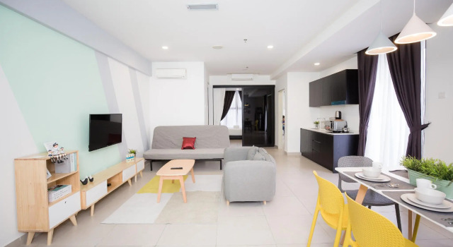 Люкс Deluxe с 2 комнатами Flexus Signature By Luxury Suites Asia