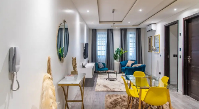 Апартаменты Executive c 1 комнатой George Residence Lekki, Lagos - with Pool