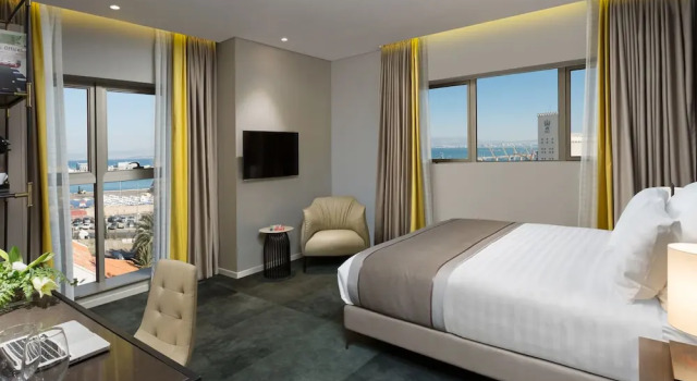 Двухместный номер Executive с видом на залив Golden Crown Haifa