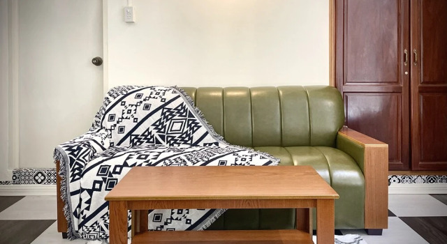 Кровать в общем номере BÊ TÔNG RESIDENCES HOMESTAY