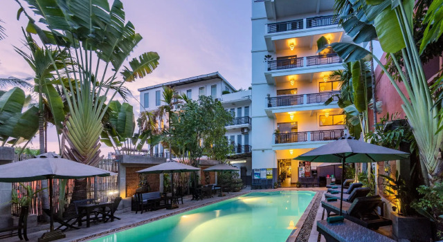 Четырёхместный номер Standard La Da Kiri Boutique Hotel