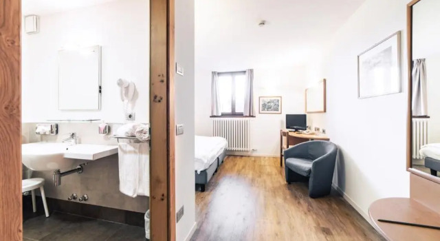 Двухместный номер с видом на сад Hotel Montana