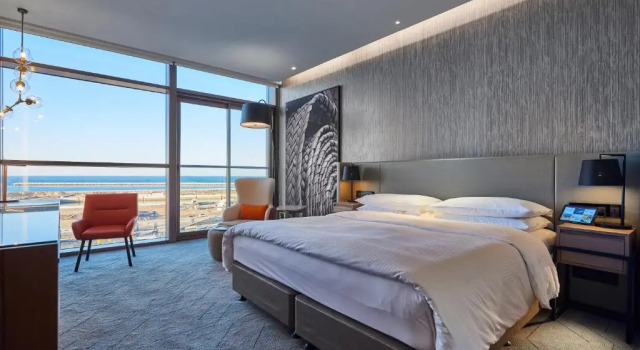 Deluxe Double room with marina view Mysk Al Mouj Hotel