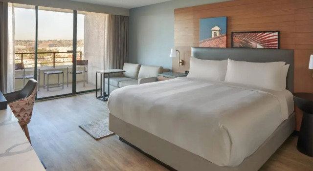 Двухместный номер Executive с видом на город San Diego Marriott Mission Valley