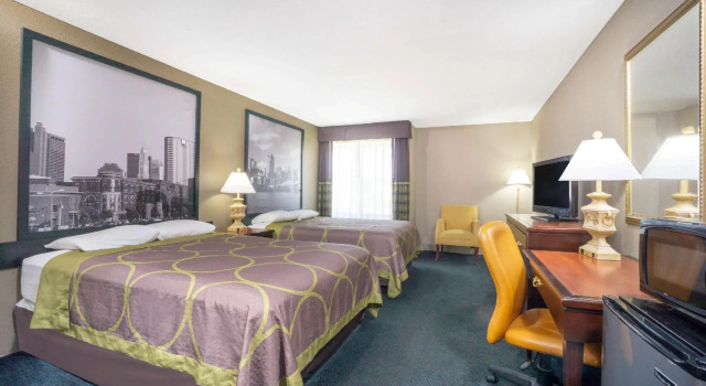 Standard Vierer Zimmer Super 8 by Wyndham Harrison OH