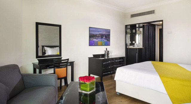 Двухместный номер Deluxe с балконом Brown Dead Sea By Brown Hotels