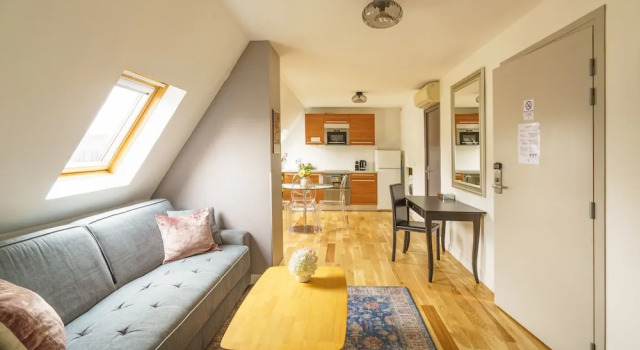 Апартаменты с видом на город Apartments Du Louvre - Le Marais