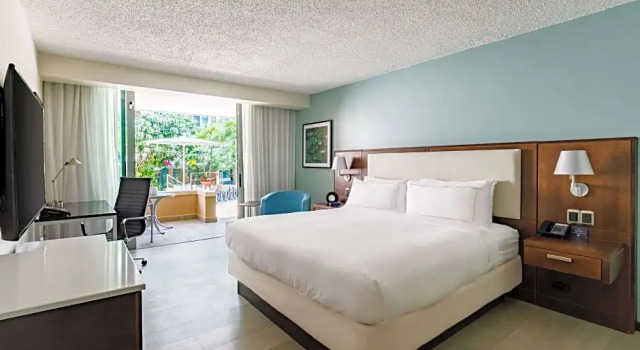 Двухместный номер Standard с балконом и с видом на бассейн DoubleTree by Hilton San Juan