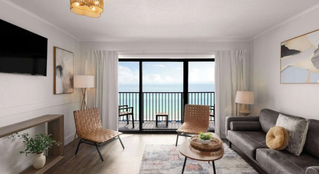 Люкс Bahama c 1 комнатой с видом на залив Wyndham Garden Fort Walton Beach - Fully Renovated