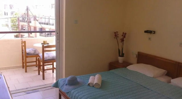 Одноместный номер Classic с балконом и с красивым видом из окна Pantheon Apartments Kos Town