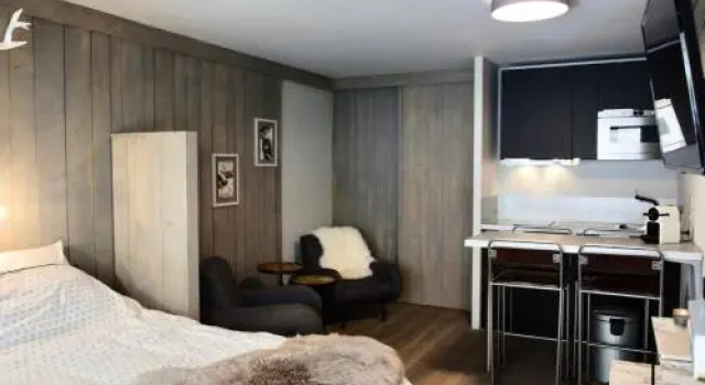Studio 3 personnes centre station proche pistes 79852
