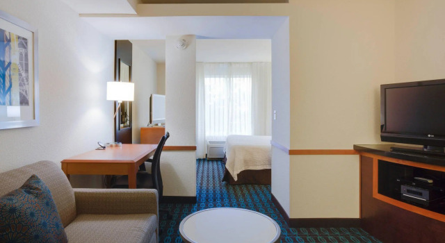 Двухместная студия Fairfield Inn and Suites by Marriott Titusville Kennedy Space Center
