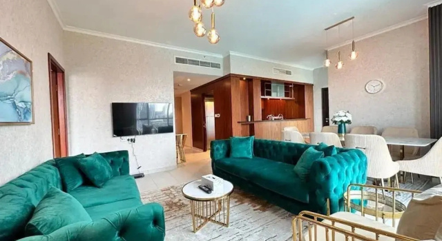 Durrani Homes - Grand 5BR besides Burj khalifa and Fountain view, Забронировать Апартаменты/квартира Апартаменты Эмирата Дубая, рядом с Деловой район Эмаар-Сквер, Апартаменты/квартира