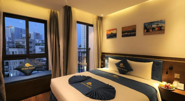 Двухместный номер Deluxe с видом на город Aloha Hotel Nha Trang