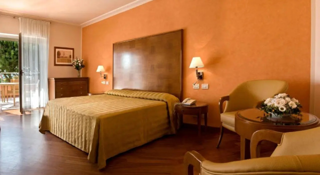 Трёхместный номер Standard с видом на море Versilia Palace Hotel
