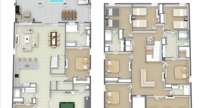 Коттедж 8 Bedroom & Theme Rooms For Kids In Storey Lake 9 Home by RedAwning