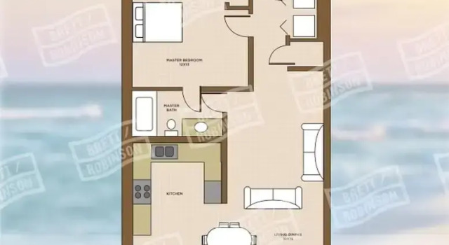 Номер Standard Phoenix I 1024 1 Bedroom Condo