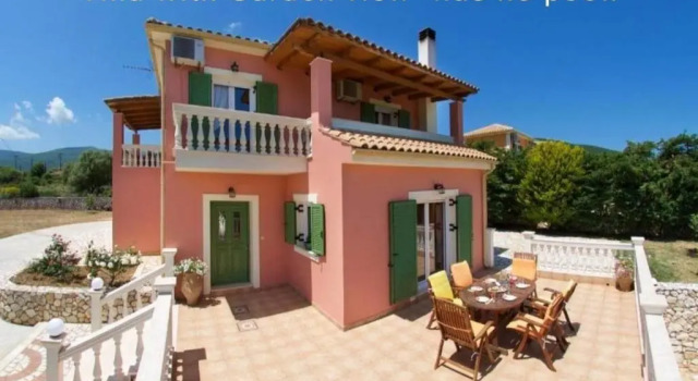 Вилла с видом на сад Iliachtides Villas