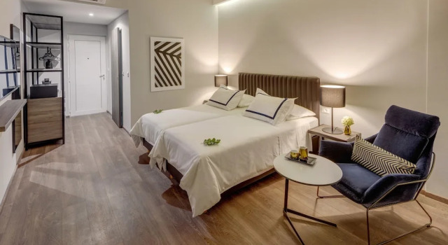 Двухместный номер Standard с балконом и с видом на море Hotel Milna Osam - Adults only