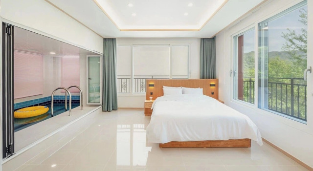 Номер Standard c 1 комнатой Gapyeong Laonjena Pool Villa