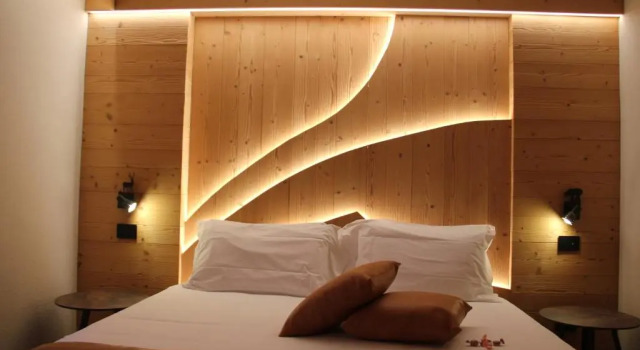 Двухместный номер Deluxe с видом на горы Hotel Petit Tournalin