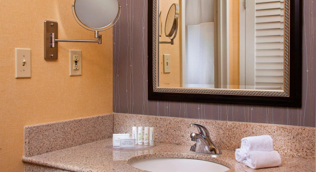Четырёхместный номер Standard Courtyard by Marriott Charlottesville