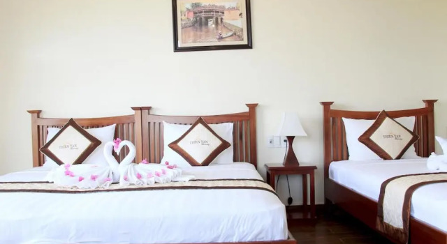 Номер Deluxe с балконом Thien Tan Villa with Private Pool