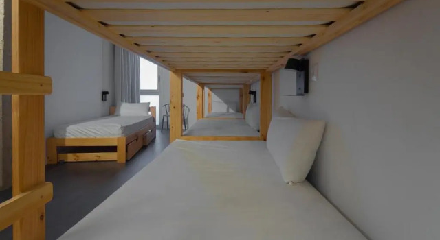Кровать в общем номере Ekoos Hostel, Bilbao Eko Hostel
