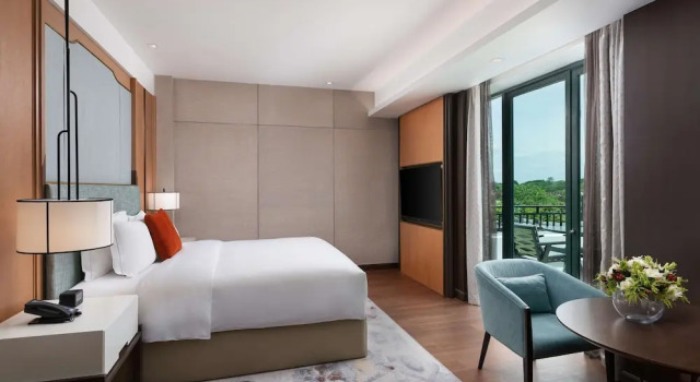Habitación doble De ejecutivo con balcón y con vista al terreno Hilton Mandalay
