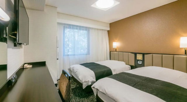 Двухместный номер Standard APA Hotel Nagasaki Ekiminami