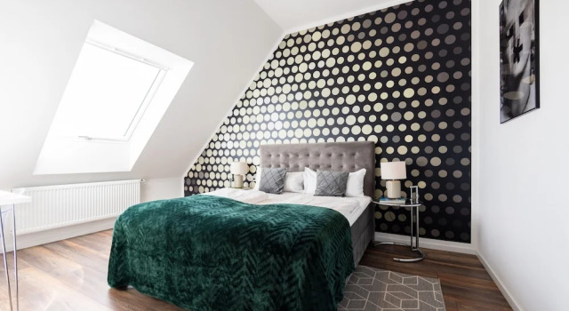 Номер Standard Пентхаус с балконом THE Penthouse at Eco Smart Apartments