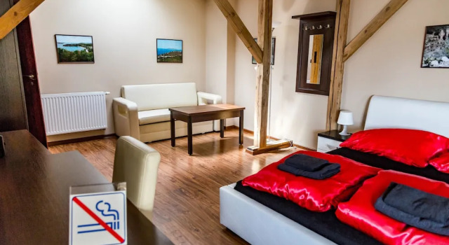 Номер Standard Пентхаус с балконом SG Apartments