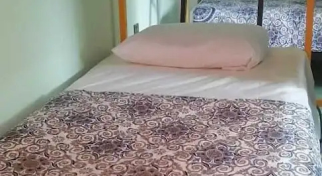 Кровать в общем номере Nopalero Hostel