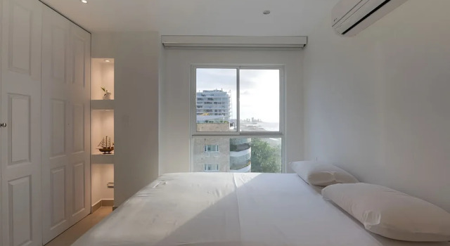 Apartamento con vista al mar 2Hab en Ctg