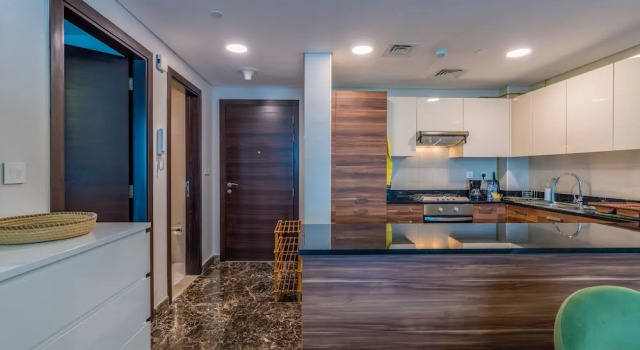Апартаменты c 1 комнатой с балконом Stunning 1B Apartment With Balcony in Dubai Marina