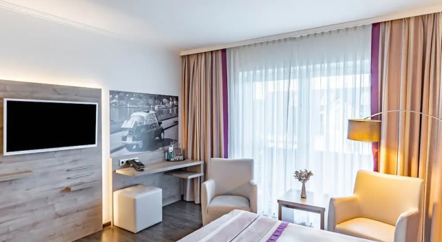 Двухместный номер Comfort с балконом и с видом на сад Parkhotel Sonnenberg