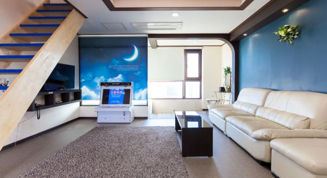Четырёхместный номер Deluxe Дуплекс с видом на море Famille Spa Resort