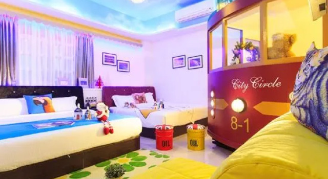 Luxo Família quarto 澳玩客民宿 電梯 包棟