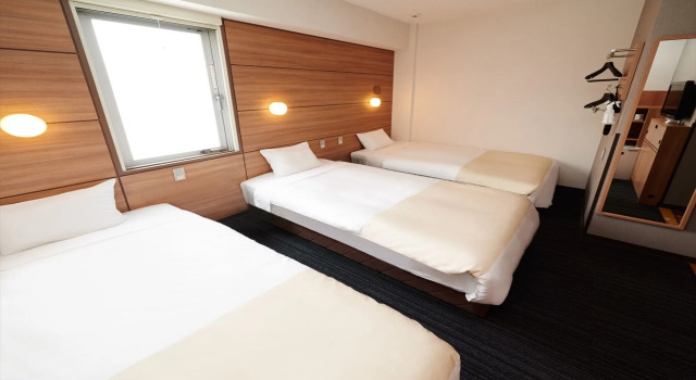 Трёхместный номер Standard Super Hotel Namba Nipponbashi