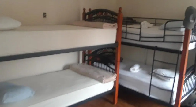 Кровать в общем номере Capsule hostel