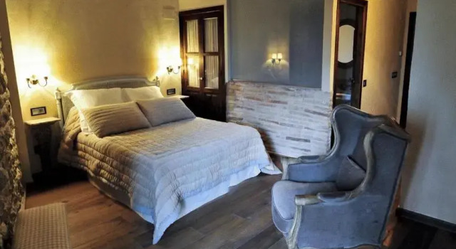 Двухместный номер Standard с красивым видом из окна Hotel Boutique Real Posada De Liena con jacuzzi en "habitacion de hidromasaje"