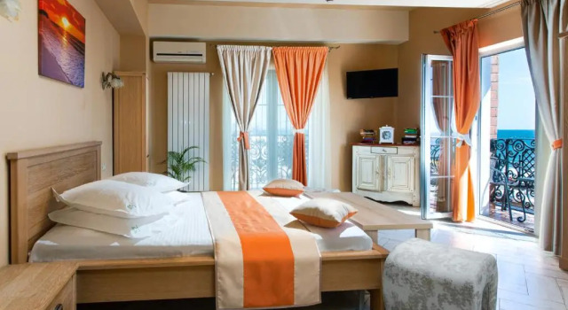 Camera doppia Standard con balcone e con vista mare Hotel Ges