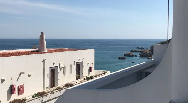 Апартаменты Standard с 2 комнатами с видом на море Borda d'Água, Praia da Oura