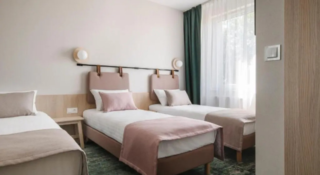 Трёхместный номер Standard Hi Hotel Gdansk Airport